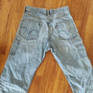 CARPENTER LOOSE STRAIGHT LEVIS!